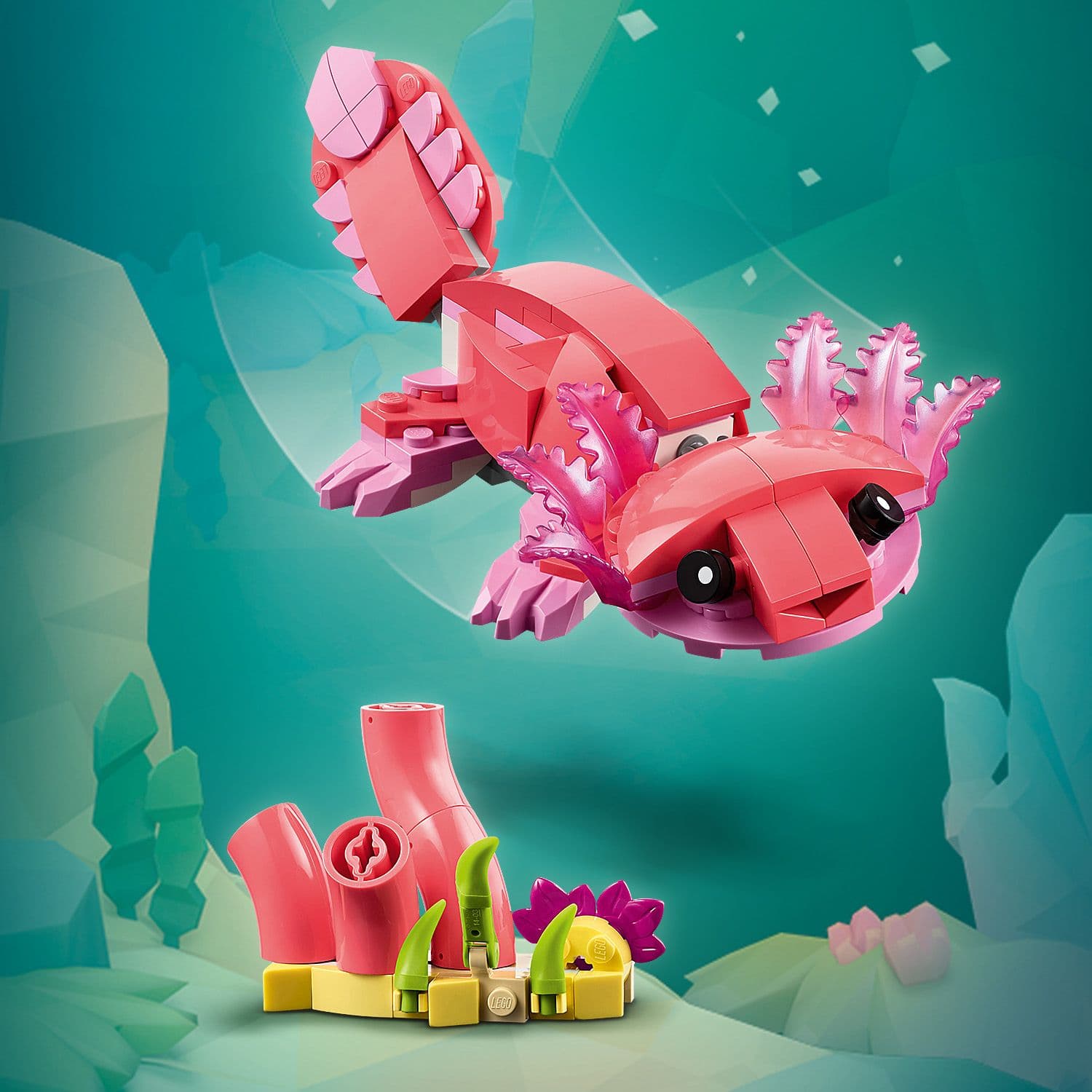 Lego Creator 3 in 1 31170 Wild Animals: Pink Flamingo for Ages 8 & Up - Glamorous Boutique