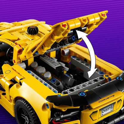 Lego Technic 42205 Chevrolet Corvette Stingray Playset for Ages 9 & Up - Glamorous Boutique