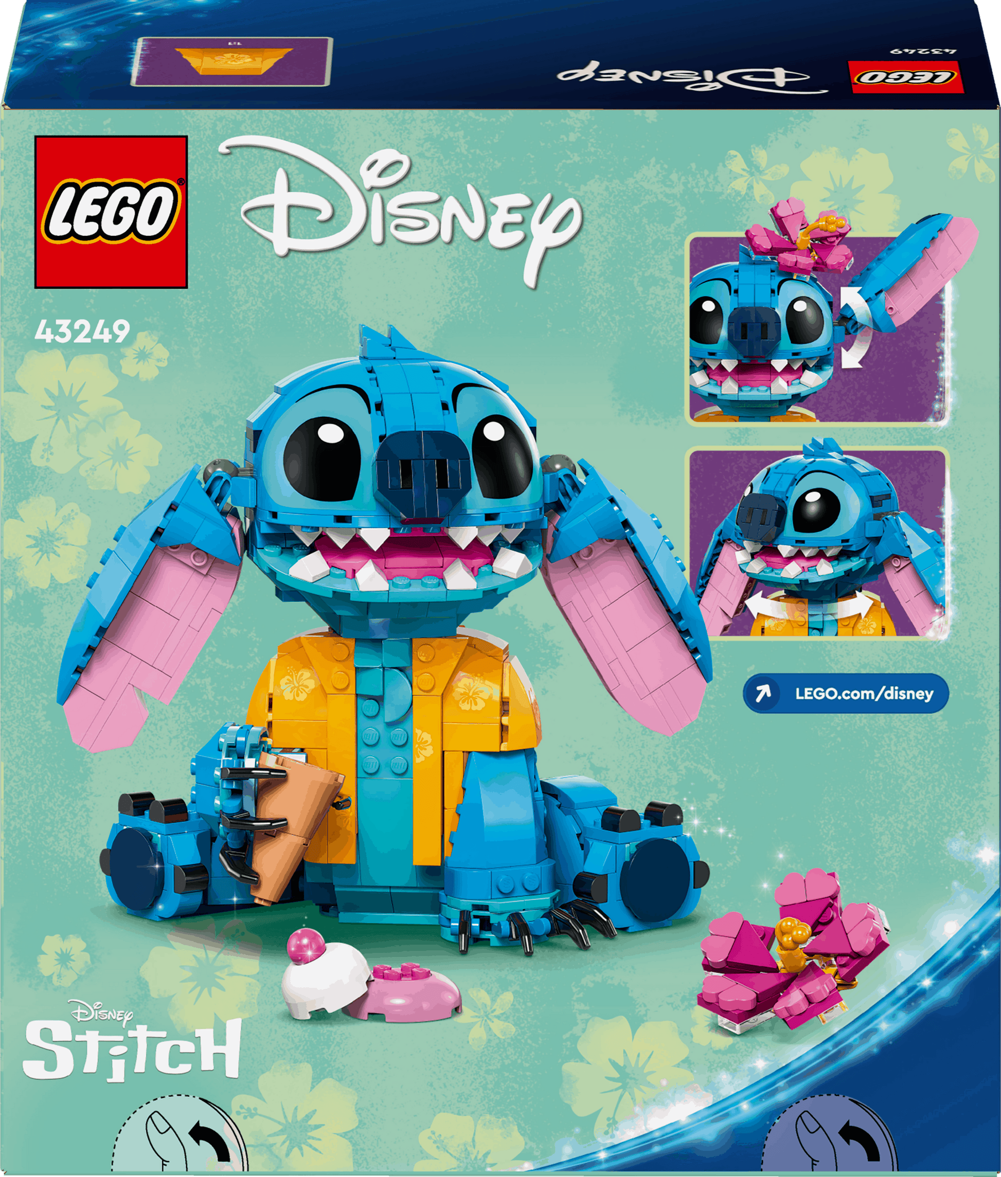 Lego Disney 43249 Stitch Buildable Model Toy Playset for Ages 9 and Up - Glamorous Boutique