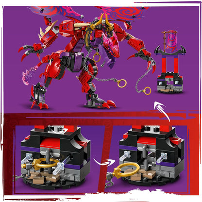 Lego Ninjago 71832 Thunderfang Dragon of Chaos Toy for Ages 8 and Up - Glamorous Boutique