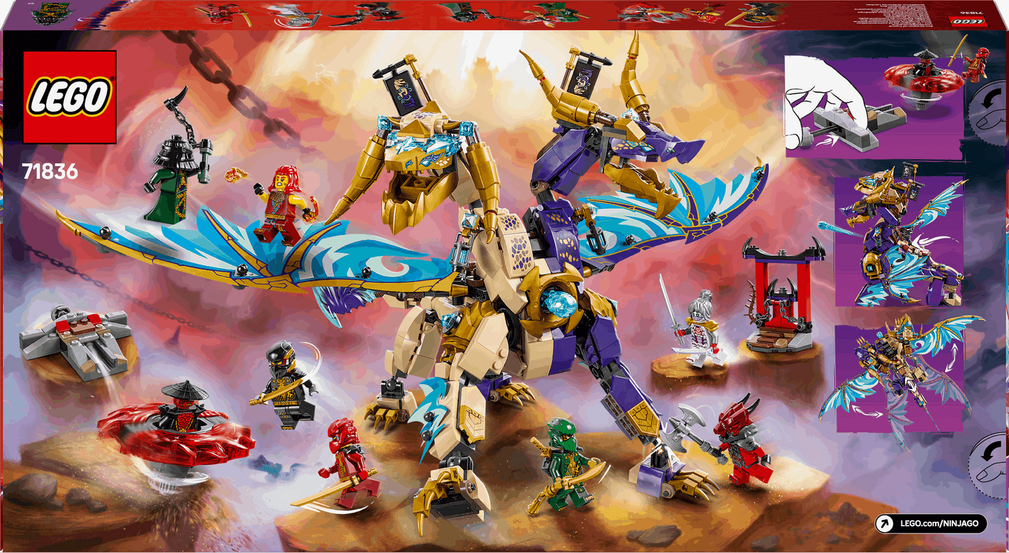 Lego Ninjago 71836 Arc Dragon of Focus Toy Playset for Ages 9 and Up - Glamorous Boutique