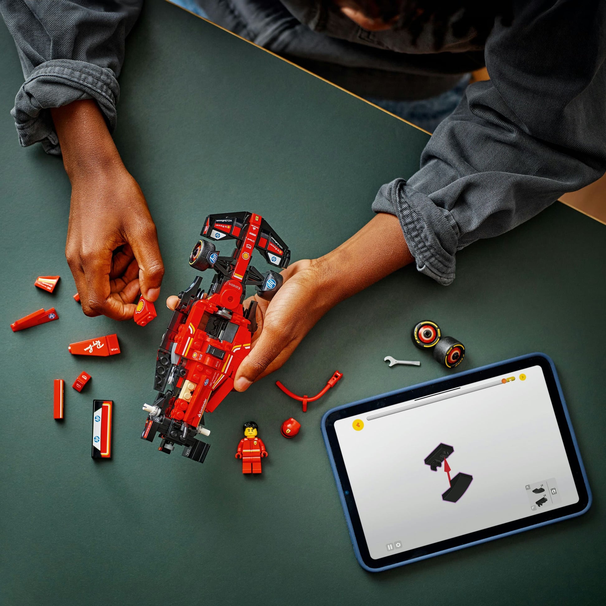 Lego Speed Champions 77242 Ferrari SF-24 F1 Race Car for Ages 10 & Up - Glamorous Boutique