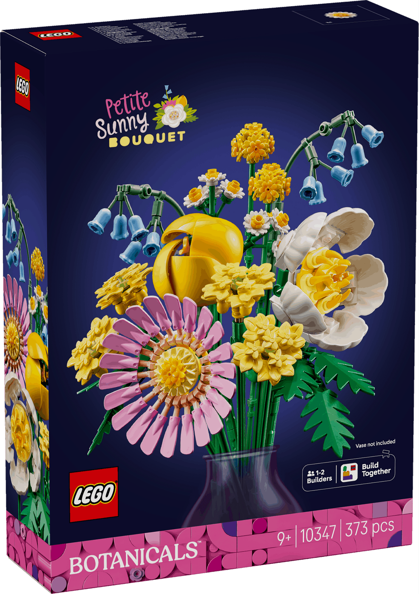 Lego Botanicals 10347 Petite Sunny Bouquet Buildable Gift for Ages 9+ - Glamorous Boutique