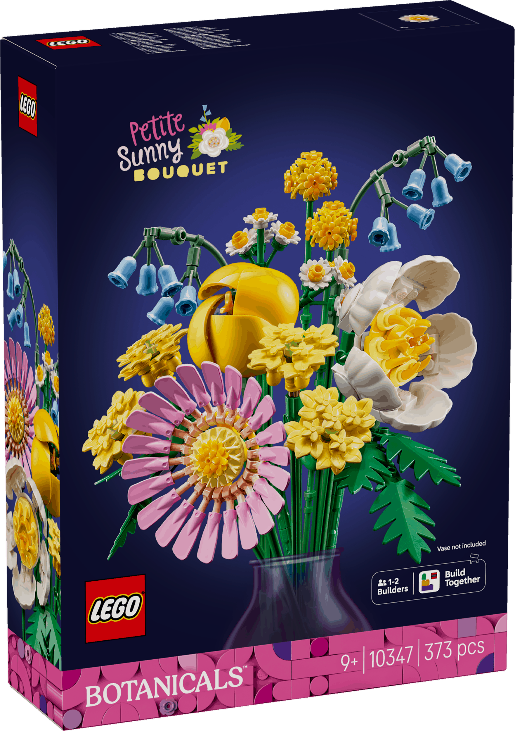 Lego Botanicals 10347 Petite Sunny Bouquet Buildable Gift for Ages 9+ - Glamorous Boutique