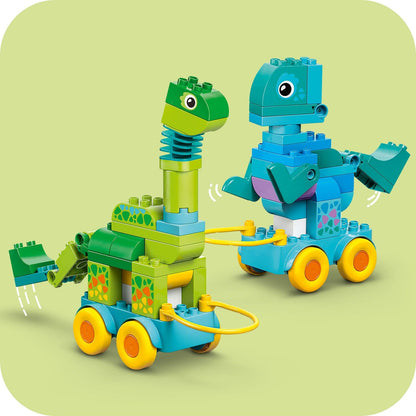 Lego Duplo Town 10451 3 in 1 Dinosaurs on Wheels Set for Ages 3 and Up - Glamorous Boutique