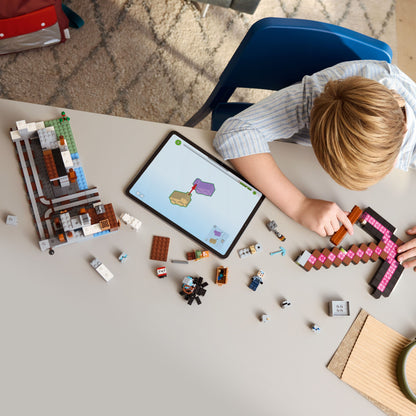 Lego Minecraft 21277 The Pickaxe Mine Buildable Playset for Age 8 & Up - Glamorous Boutique