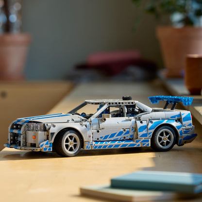 Lego Technic 42210 2 Fast 2 Furious Nissan Skyline GT-R (R34) Ages 18+ - Glamorous Boutique