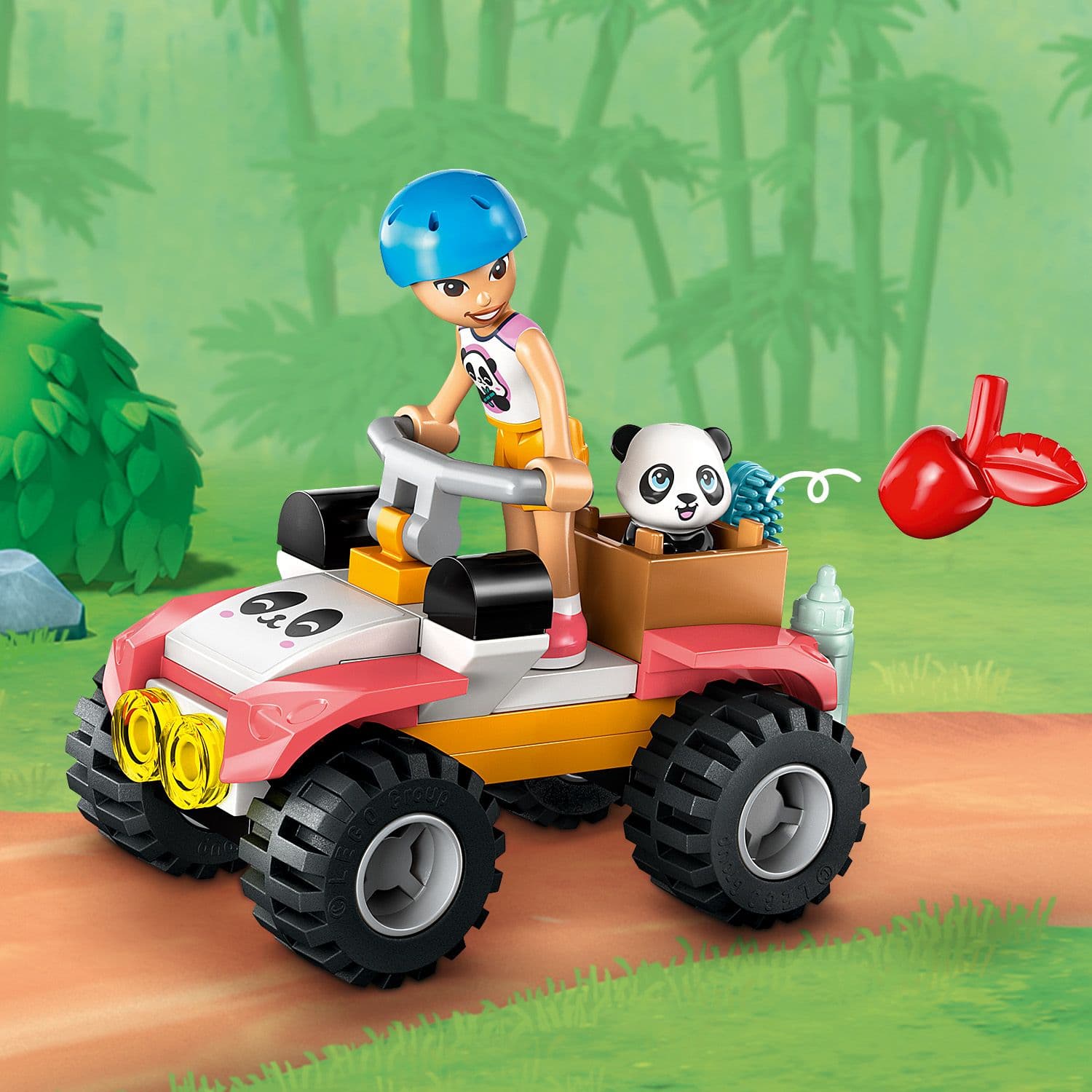 Lego Friends 42648 Panda Sanctuary Animal Care Set for Ages 7 and Up - Glamorous Boutique