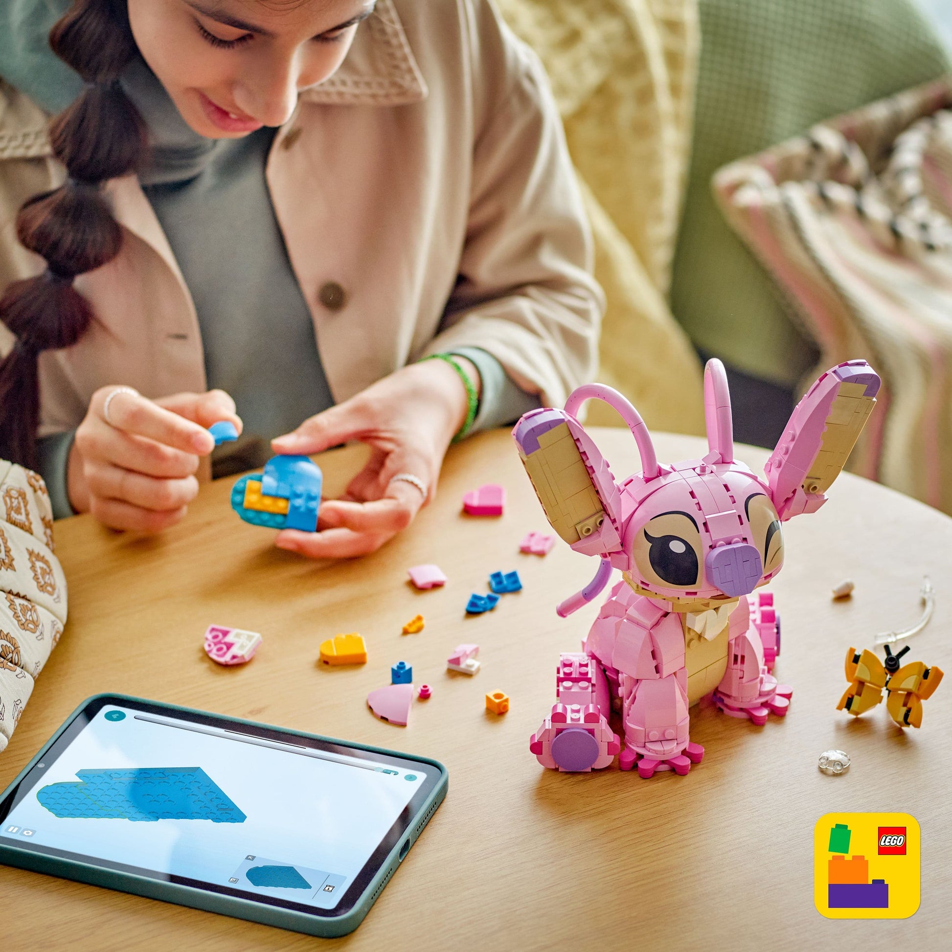 Lego Disney Classic 43257 Angel from Lilo & Stitch for Ages 9 and Up - Glamorous Boutique