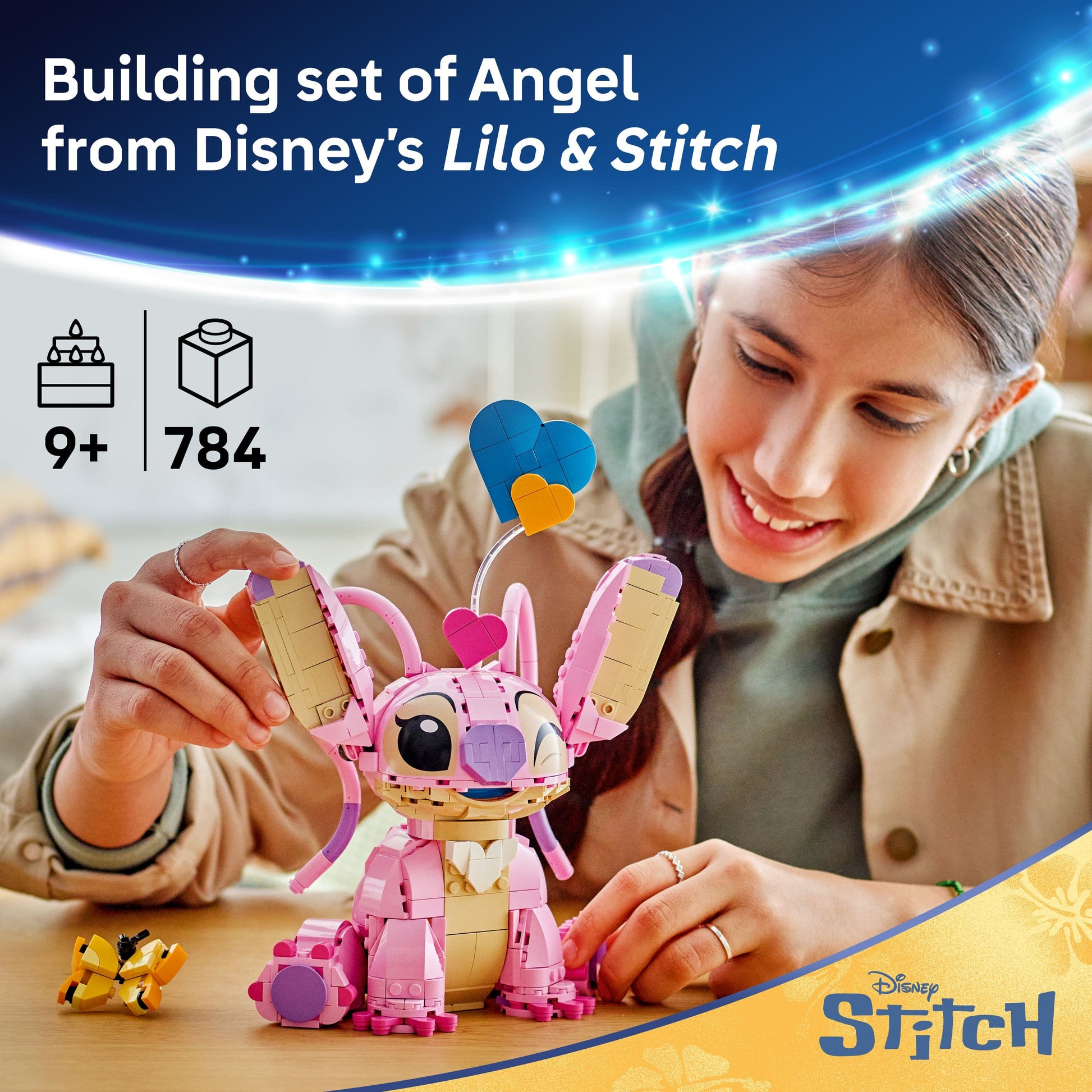 Lego Disney Classic 43257 Angel from Lilo & Stitch for Ages 9 and Up - Glamorous Boutique