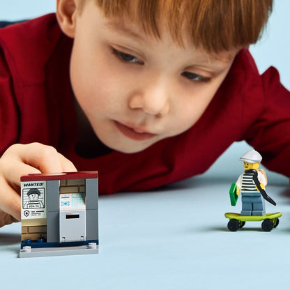 Lego City Police 60455 Police Motorcycle Chase Playset for Ages 4 & Up - Glamorous Boutique