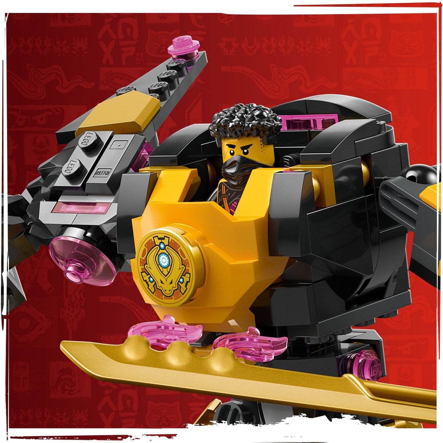 Lego Ninjago 71839 Arin's Spinjitzu Battle Mech Playset for Age 7 & Up - Glamorous Boutique