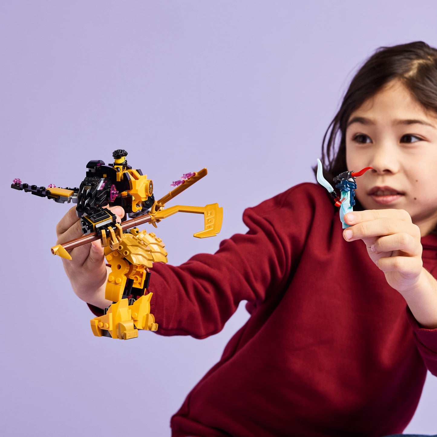 Lego Ninjago 71839 Arin's Spinjitzu Battle Mech Playset for Age 7 & Up - Glamorous Boutique