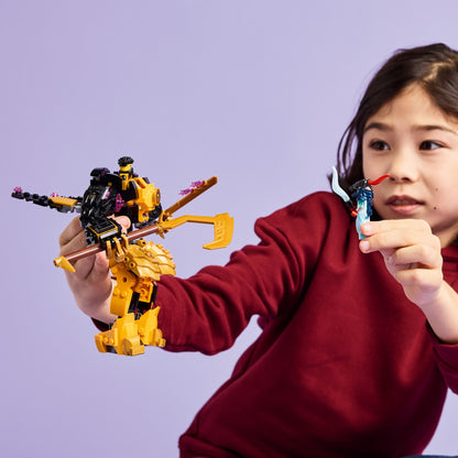 Lego Ninjago 71839 Arin's Spinjitzu Battle Mech Playset for Age 7 & Up - Glamorous Boutique