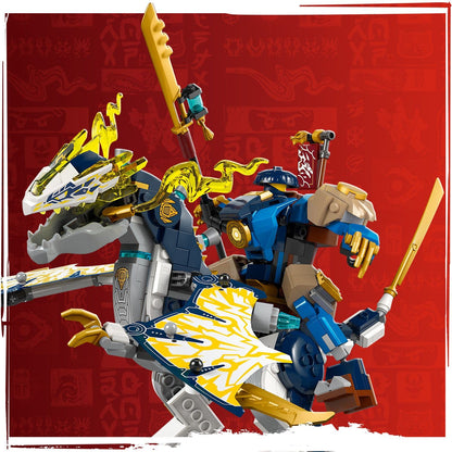 Lego Ninjago 71843 Rogue's Mech Dragon Rider Playset for Ages 8 and Up - Glamorous Boutique