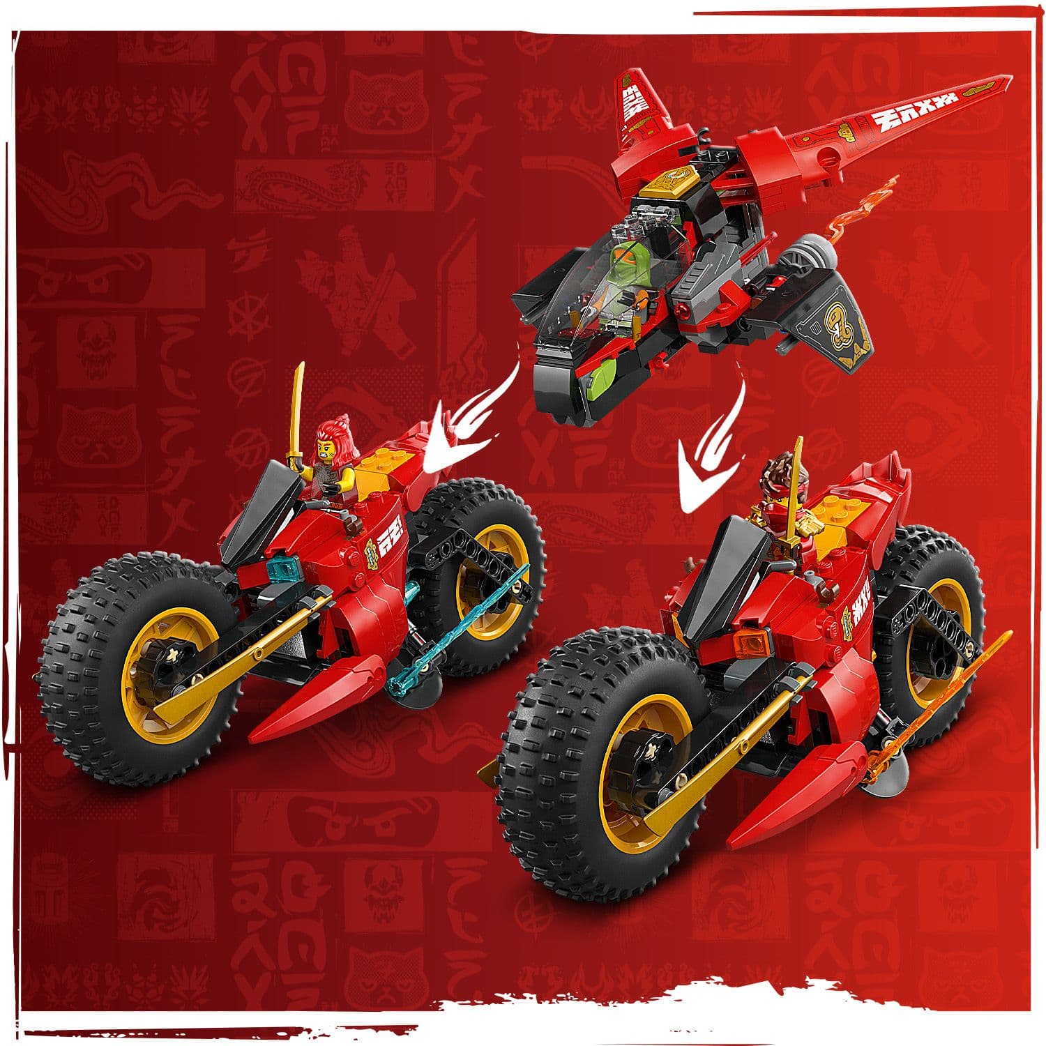 Lego Ninjago 71844 Ninja Combat Vehicle Toy Playset for Ages 8 and Up - Glamorous Boutique