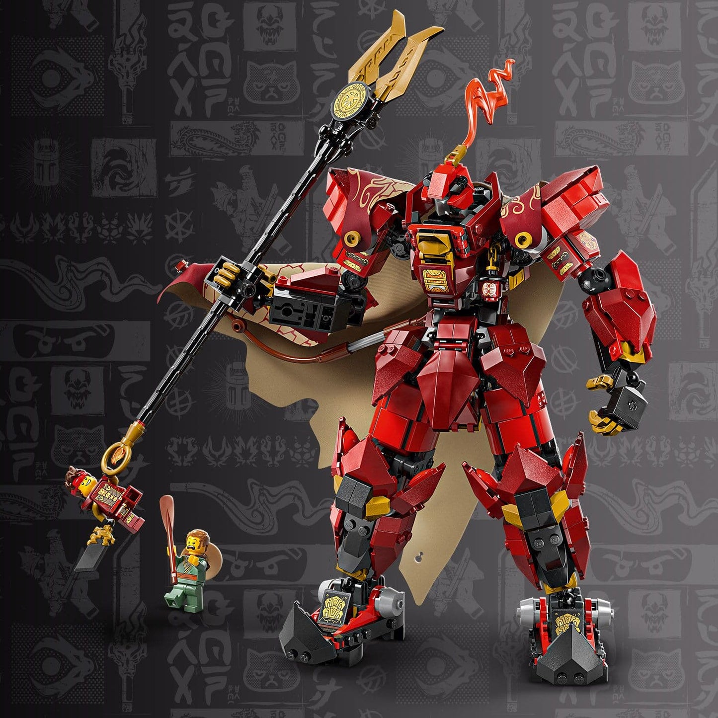 Lego Ninjago Legends 71846 The Fire Knight Mech for Teens Ages 14 & Up - Glamorous Boutique