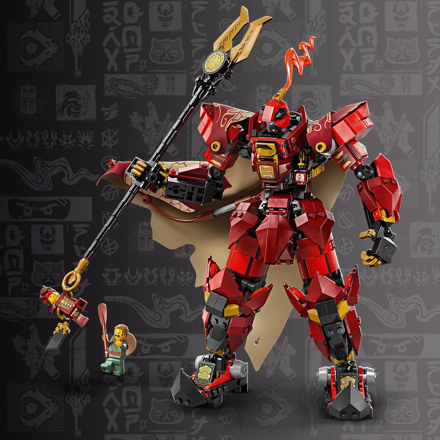 Lego Ninjago Legends 71846 The Fire Knight Mech for Teens Ages 14 & Up - Glamorous Boutique