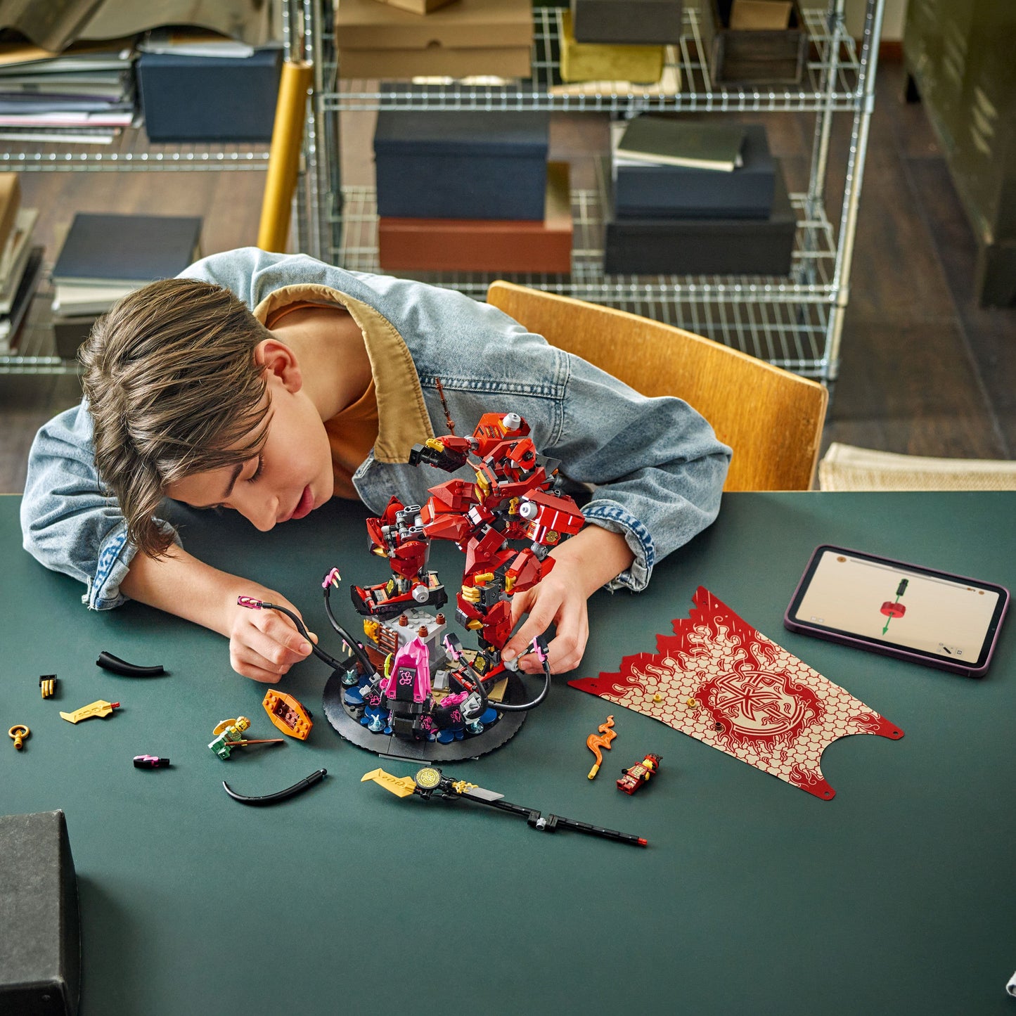 Lego Ninjago Legends 71846 The Fire Knight Mech for Teens Ages 14 & Up - Glamorous Boutique