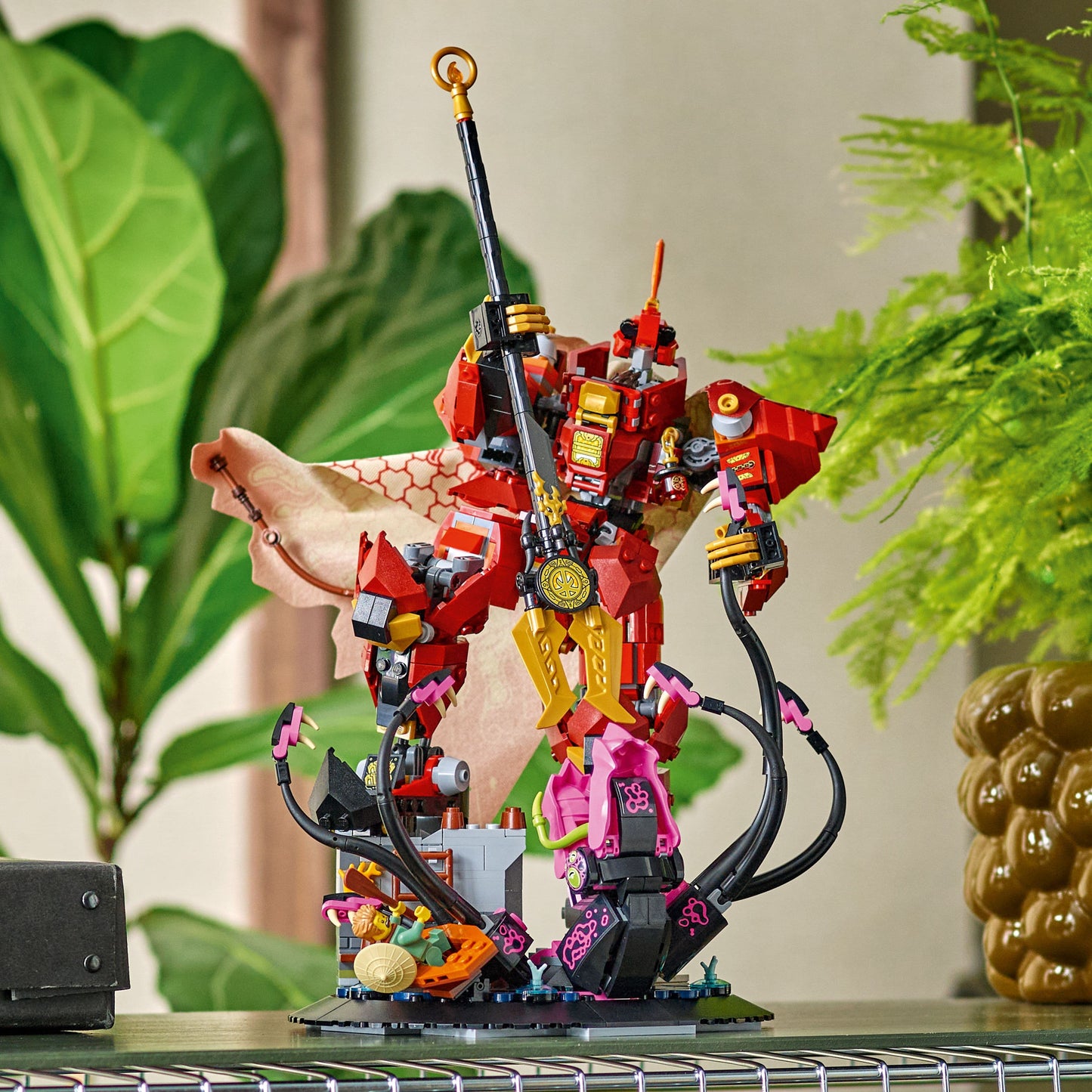 Lego Ninjago Legends 71846 The Fire Knight Mech for Teens Ages 14 & Up - Glamorous Boutique