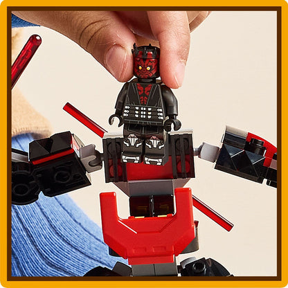 Lego Star Wars 75411 Darth Maul Mech Buildable Playset for Ages 6 & Up - Glamorous Boutique
