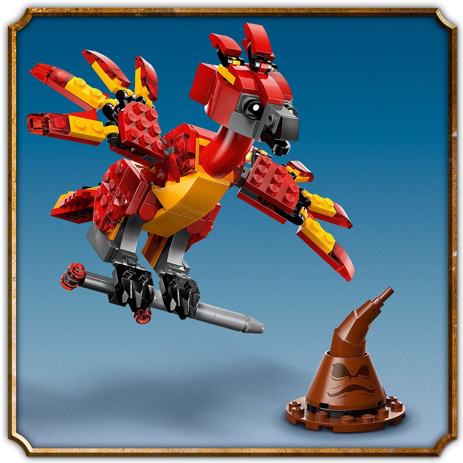 Lego Harry Potter 76448 Fawkes: Dumbledore's Phoenix for Ages 8 and Up - Glamorous Boutique