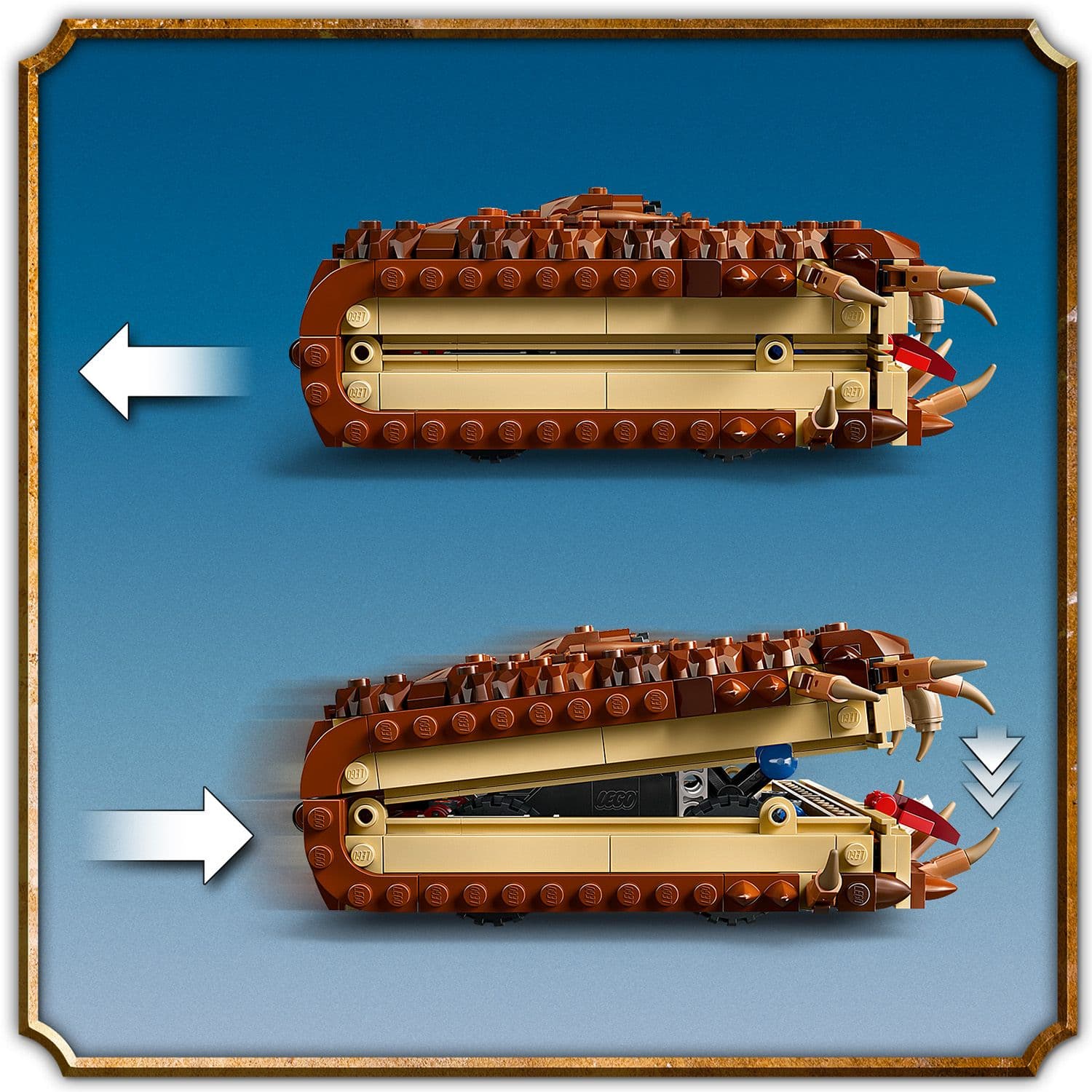 Lego Harry Potter 76449 Chomping Monster Book of Monsters for Ages 9+ - Glamorous Boutique