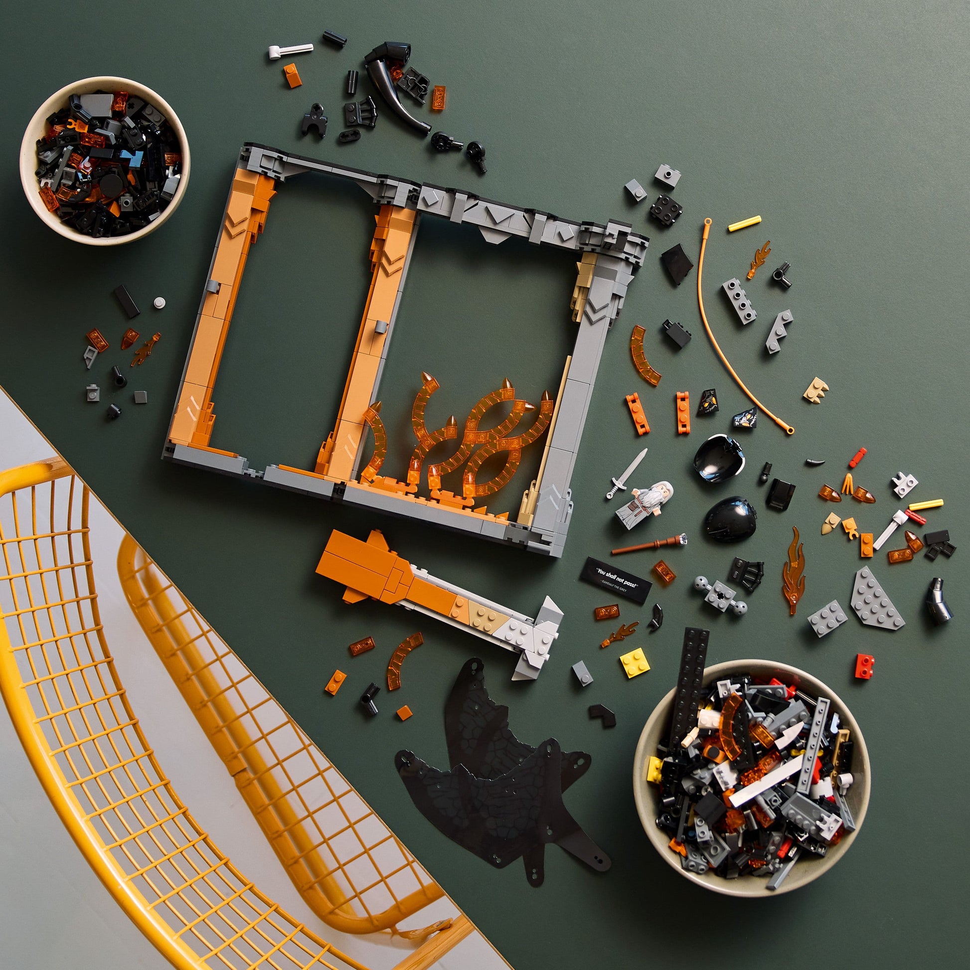 Lego Icons 10367 The Lord of the Rings: Balrog Book Nook for Ages 18+ - Glamorous Boutique