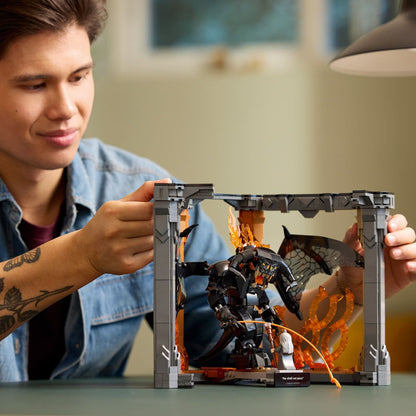 Lego Icons 10367 The Lord of the Rings: Balrog Book Nook for Ages 18+ - Glamorous Boutique