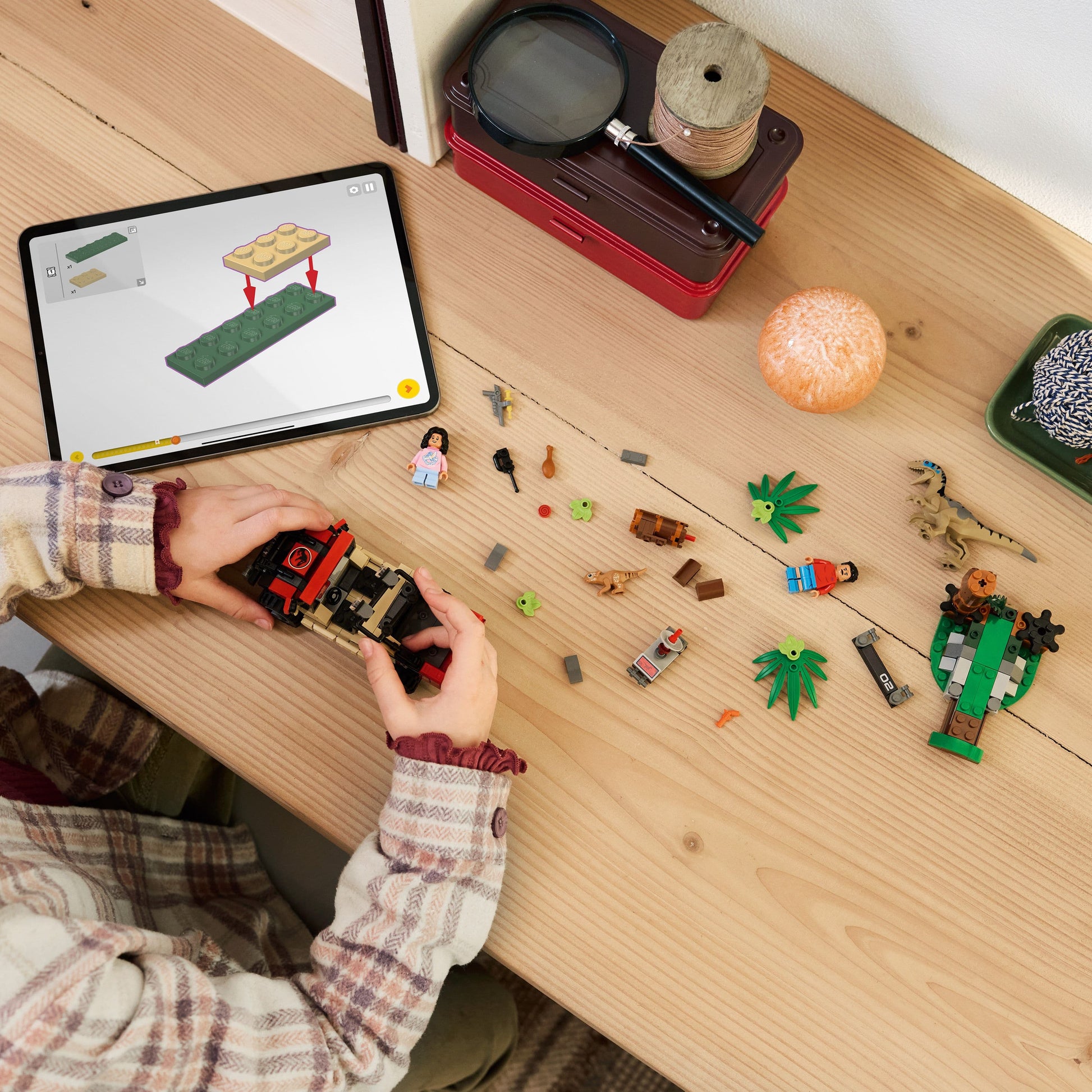 Lego Jurassic World 76972 Raptor Off-Road Escape for Ages 6 and Up - Glamorous Boutique