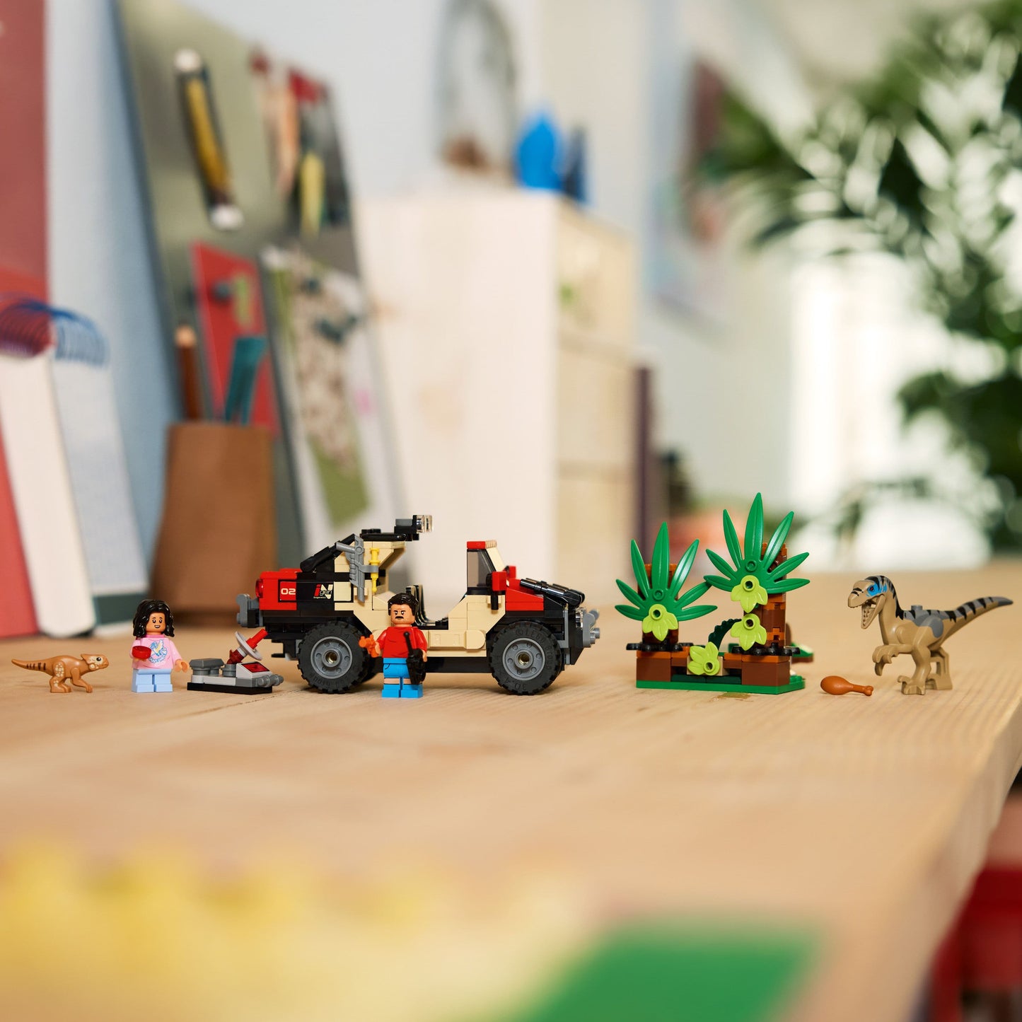 Lego Jurassic World 76972 Raptor Off-Road Escape for Ages 6 and Up - Glamorous Boutique