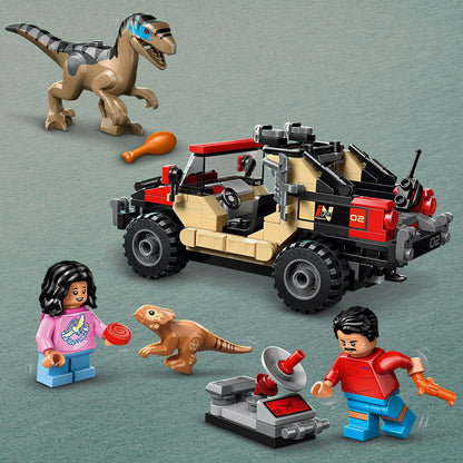 Lego Jurassic World 76972 Raptor Off-Road Escape for Ages 6 and Up - Glamorous Boutique