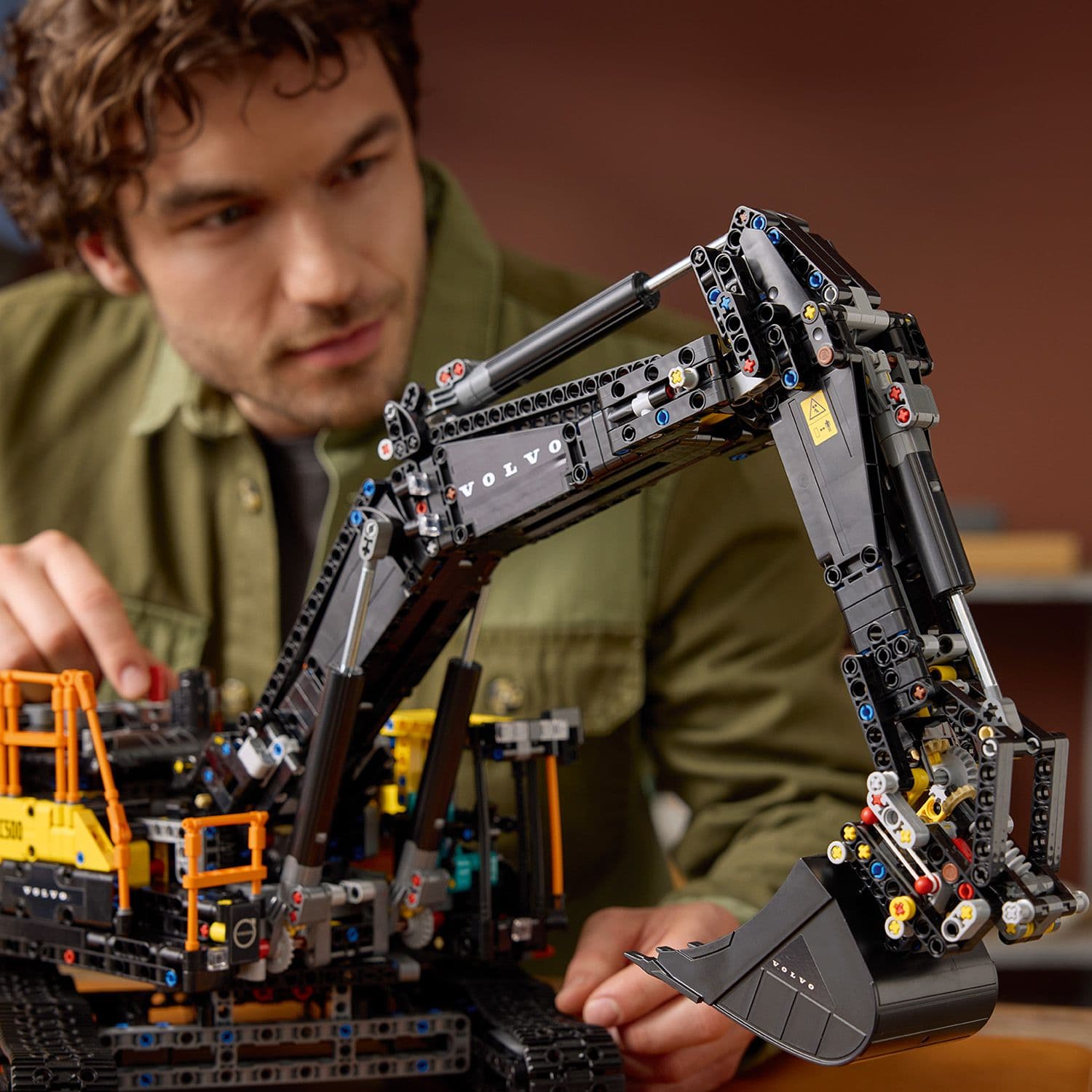 Lego Technic 42215 Volvo EC500 Hybrid Excavator for Adults Ages 18+ - Glamorous Boutique