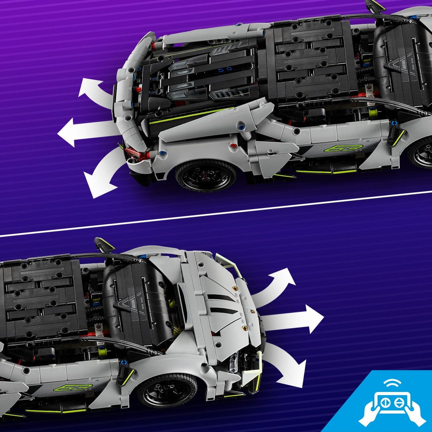 Lego Technic 42214 Lamborghini Revuelto Super Sports Car for Ages 10+ - Glamorous Boutique