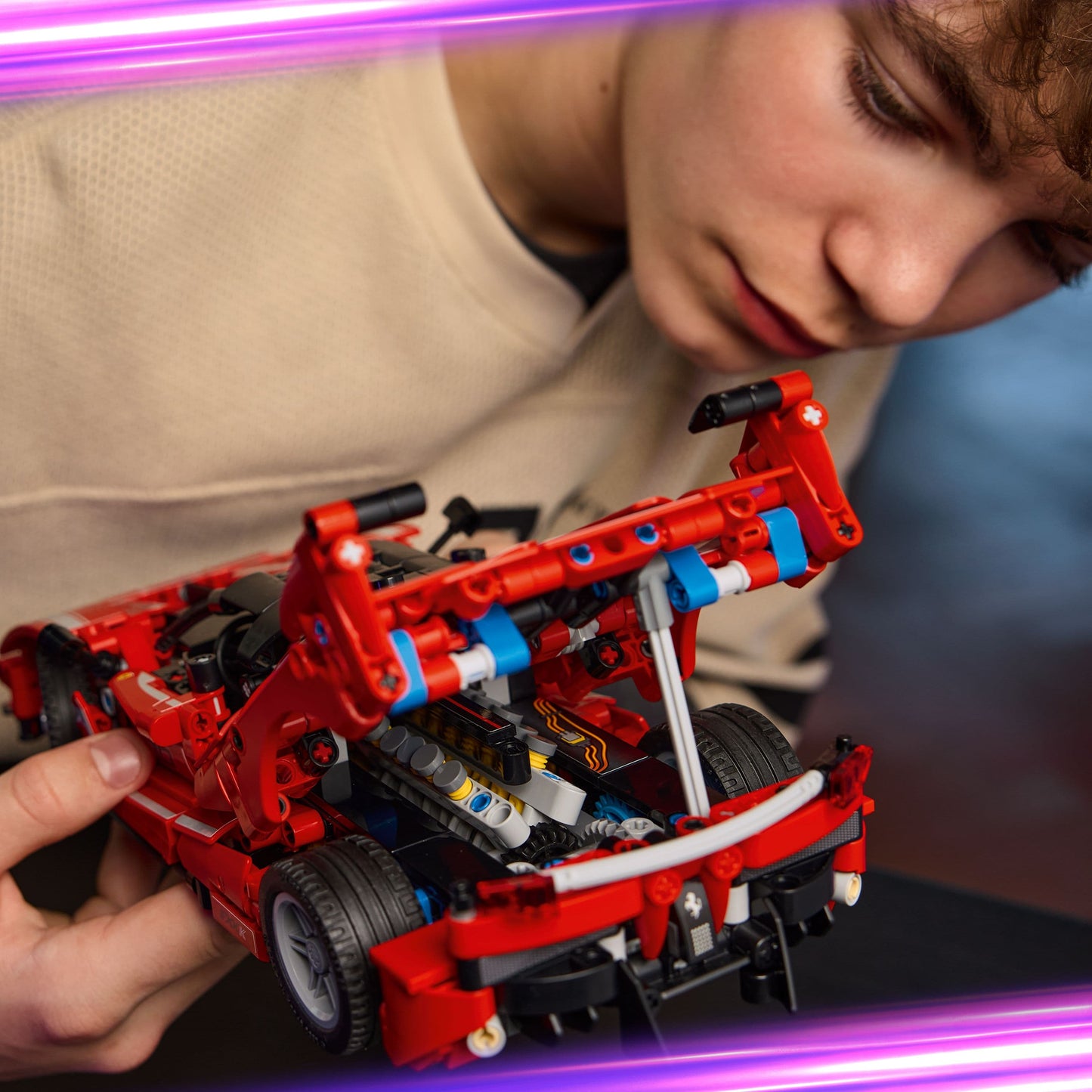 Lego Technic 42212 Ferrari FXX K Buildable Car Playset for Age 10 & Up - Glamorous Boutique