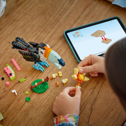 Lego Creator 3 in 1 31173 Wild Animals: Tropical Toucan for Age 7 & Up - Glamorous Boutique
