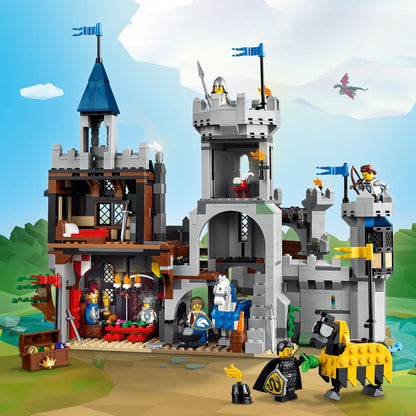 Lego Creator 3 in 1 31168 Medieval Horse Knight Castle for Ages 9 & Up - Glamorous Boutique
