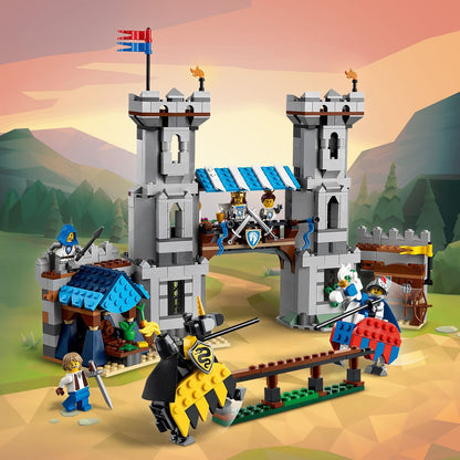 Lego Creator 3 in 1 31168 Medieval Horse Knight Castle for Ages 9 & Up - Glamorous Boutique