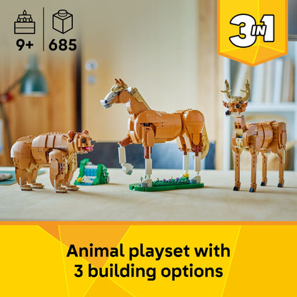 Lego Creator 3 in 1 31166 Beautiful Horse Rebuildable Set for Ages 9+ - Glamorous Boutique
