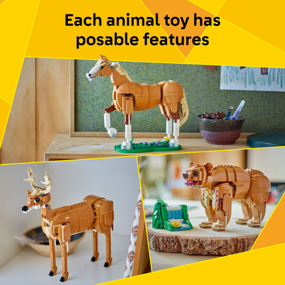 Lego Creator 3 in 1 31166 Beautiful Horse Rebuildable Set for Ages 9+ - Glamorous Boutique