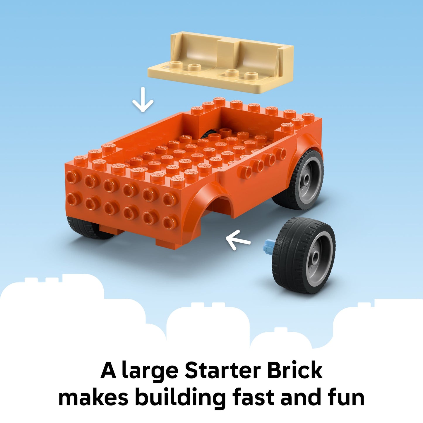 Lego Bluey 11202 Bluey's Beach & Family Car Trip for Children Ages 4+ - Glamorous Boutique