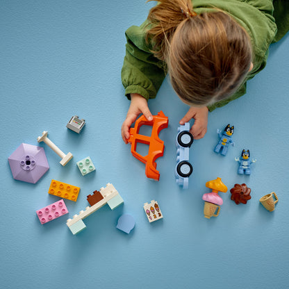 Lego Duplo Bluey 10458 Ice Cream Trip with Bluey for Toddlers Ages 2+ - Glamorous Boutique