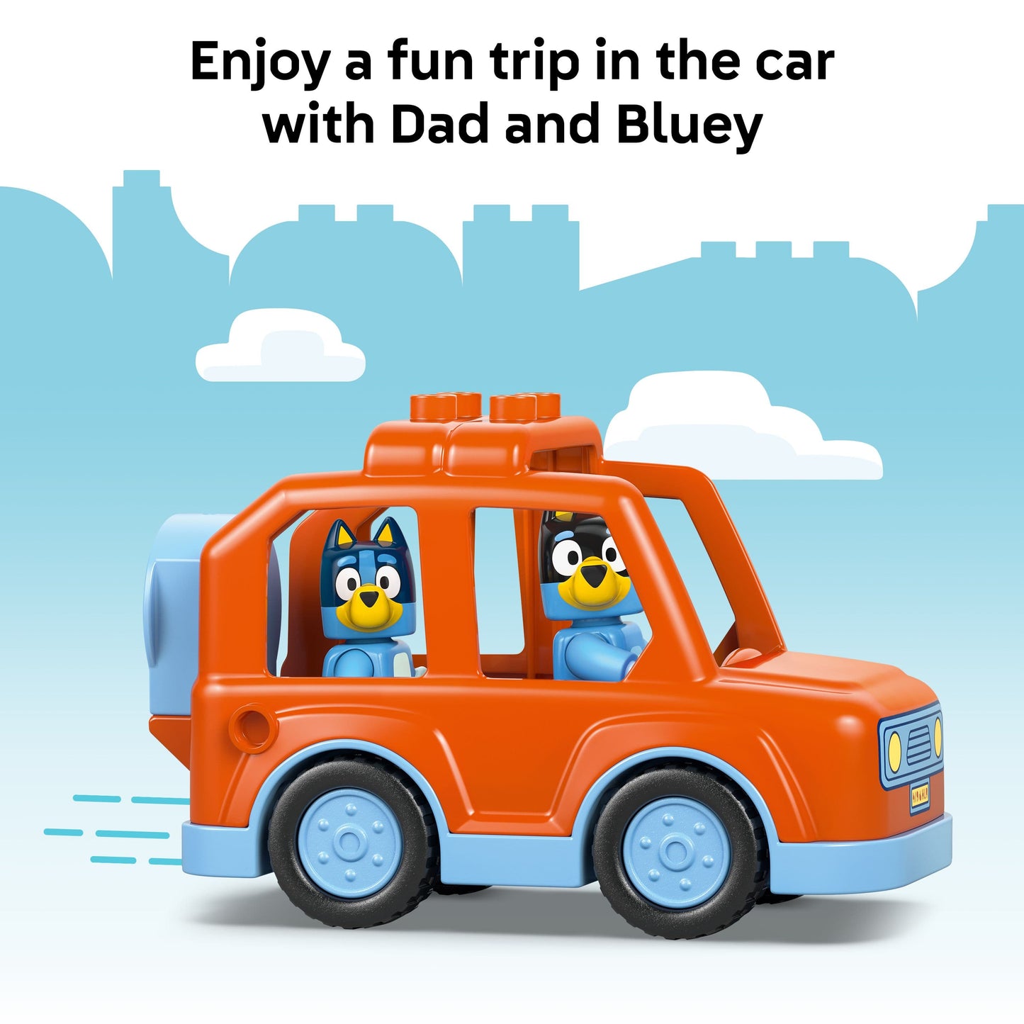 Lego Duplo Bluey 10458 Ice Cream Trip with Bluey for Toddlers Ages 2+ - Glamorous Boutique