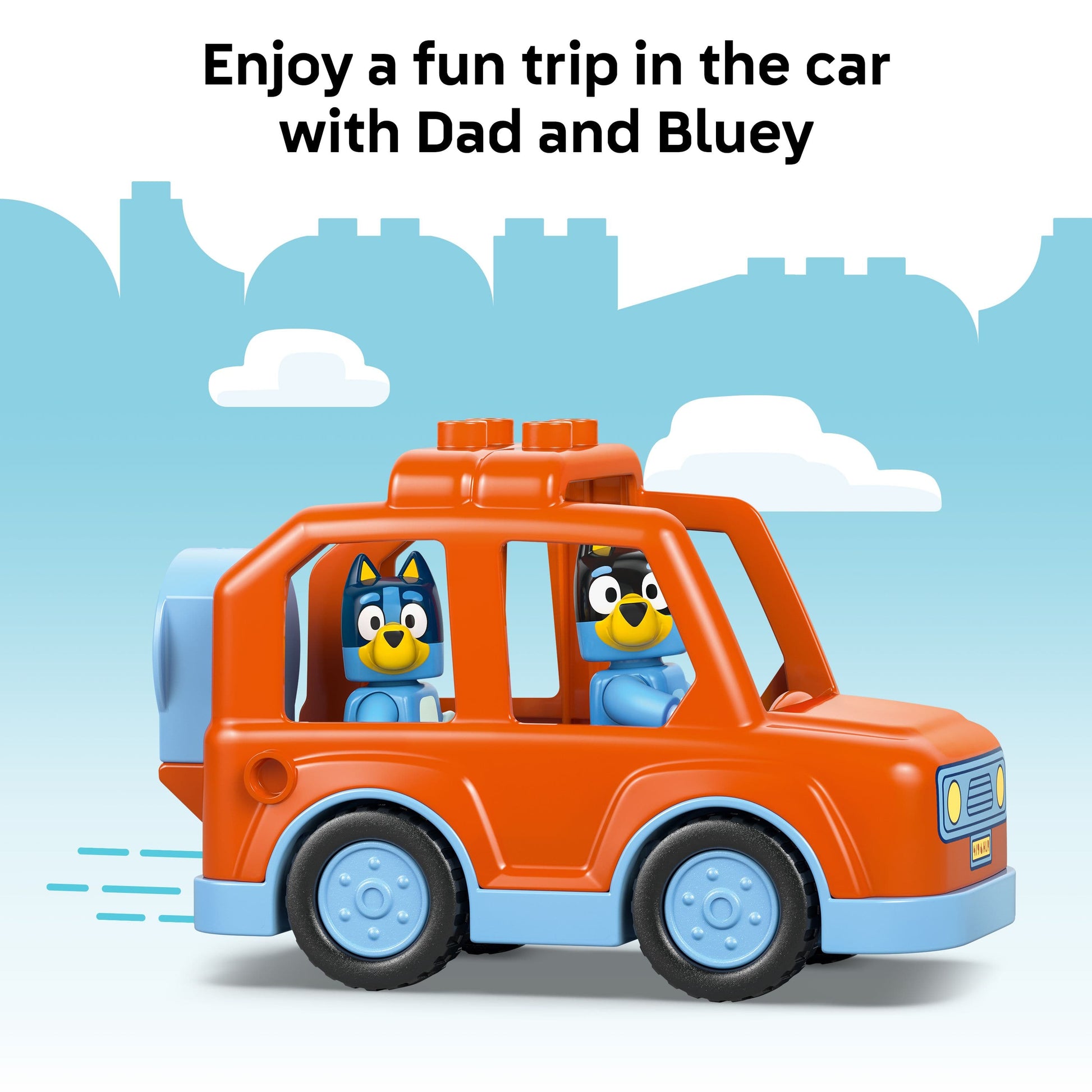 Lego Duplo Bluey 10458 Ice Cream Trip with Bluey for Toddlers Ages 2+ - Glamorous Boutique