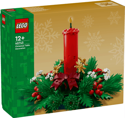 Lego Christmas 40743 Christmas Table Decoration Set for Ages 12 and Up - Glamorous Boutique