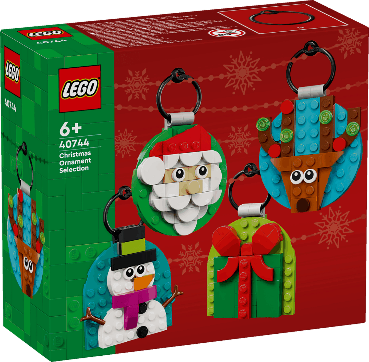 Lego Christmas 40744 Christmas Ornament Selection for Ages 6 and Up - Glamorous Boutique