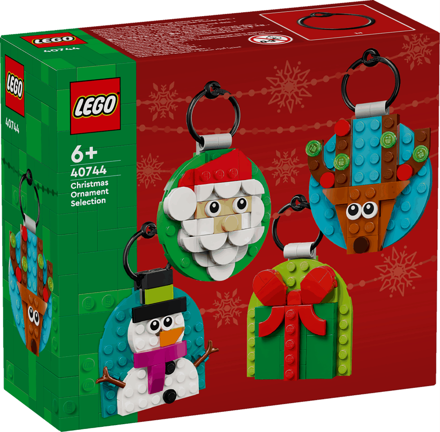 Lego Christmas 40744 Christmas Ornament Selection for Ages 6 and Up - Glamorous Boutique