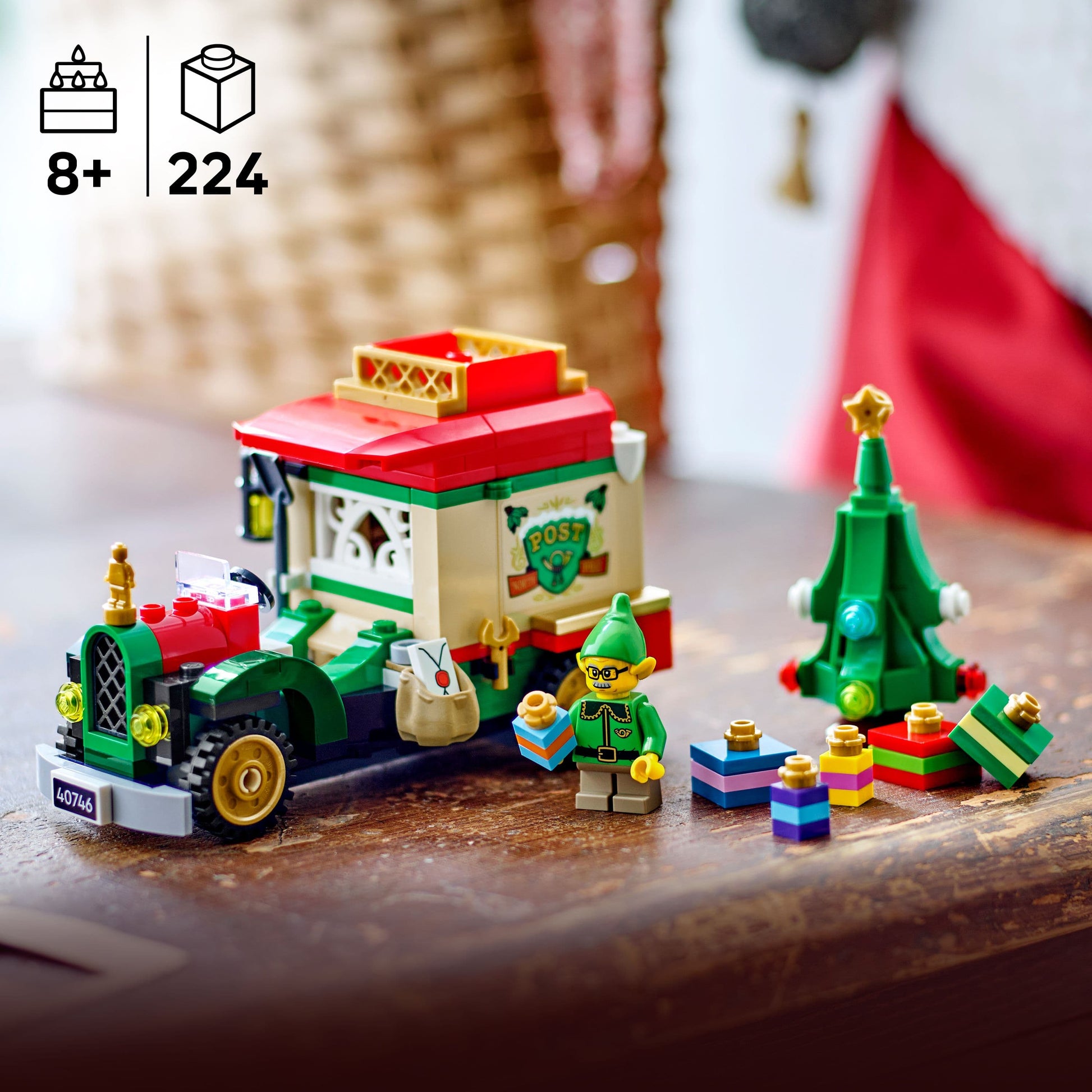 Lego Christmas 40746 Santa's Delivery Truck Playset for Ages 8 and Up - Glamorous Boutique