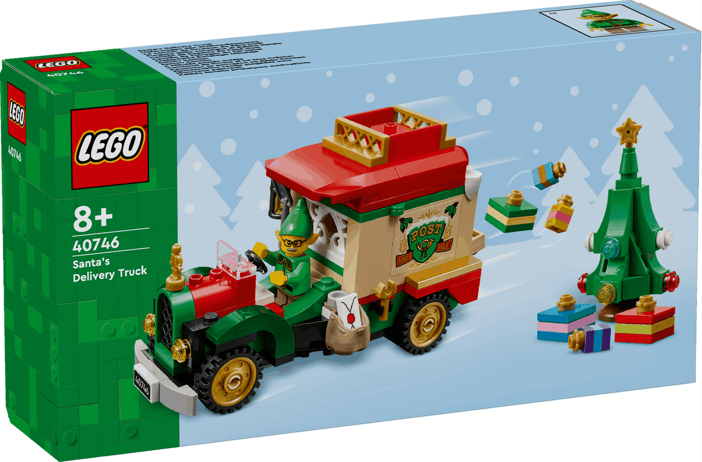 Lego Christmas 40746 Santa's Delivery Truck Playset for Ages 8 and Up - Glamorous Boutique