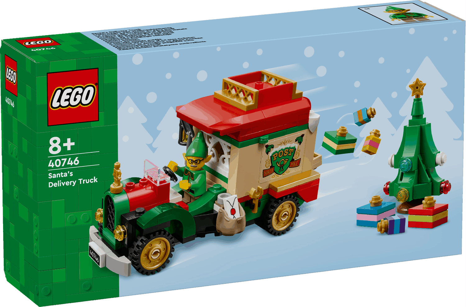 Lego Christmas 40746 Santa's Delivery Truck Playset for Ages 8 and Up - Glamorous Boutique